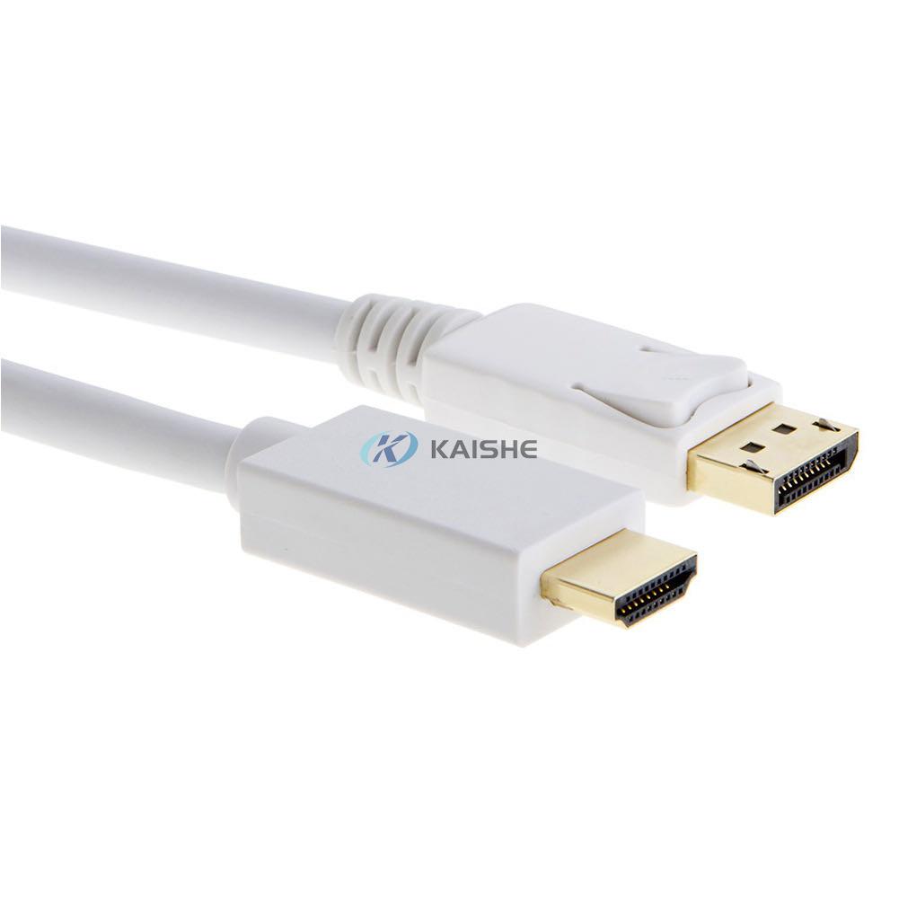 6ft/1.8M DisplayPort DP to HDMI Cable