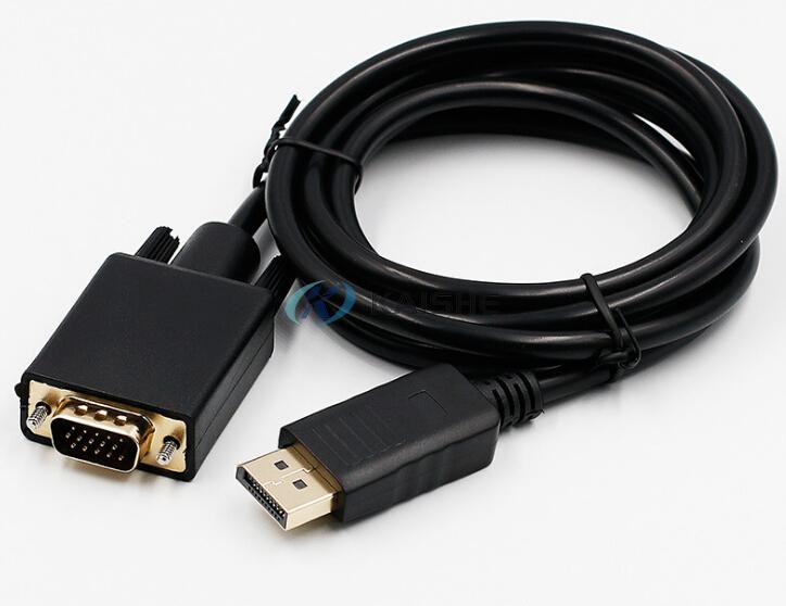 6ft/1.8m Displayport to VGA Cable