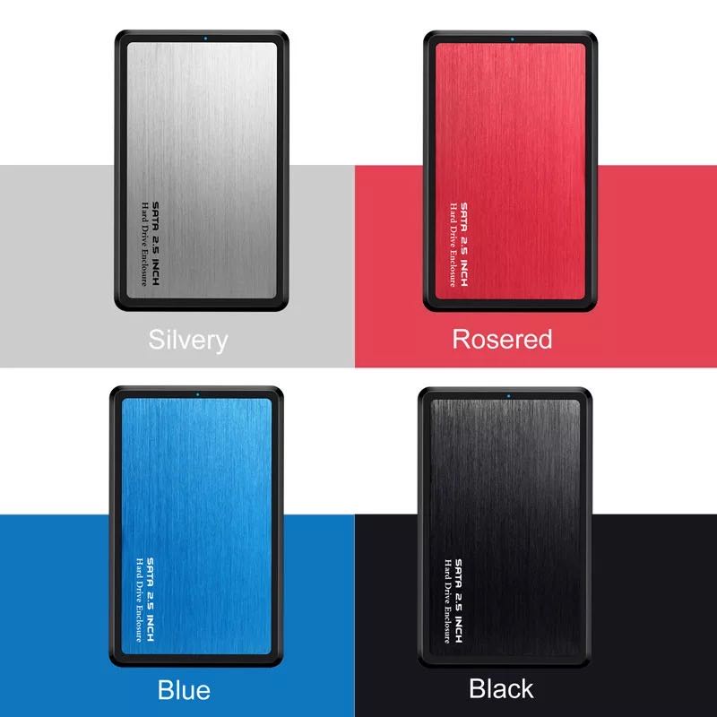 Aluminum Alloy Type c to sata External Hard Drive SDD Enclosure 