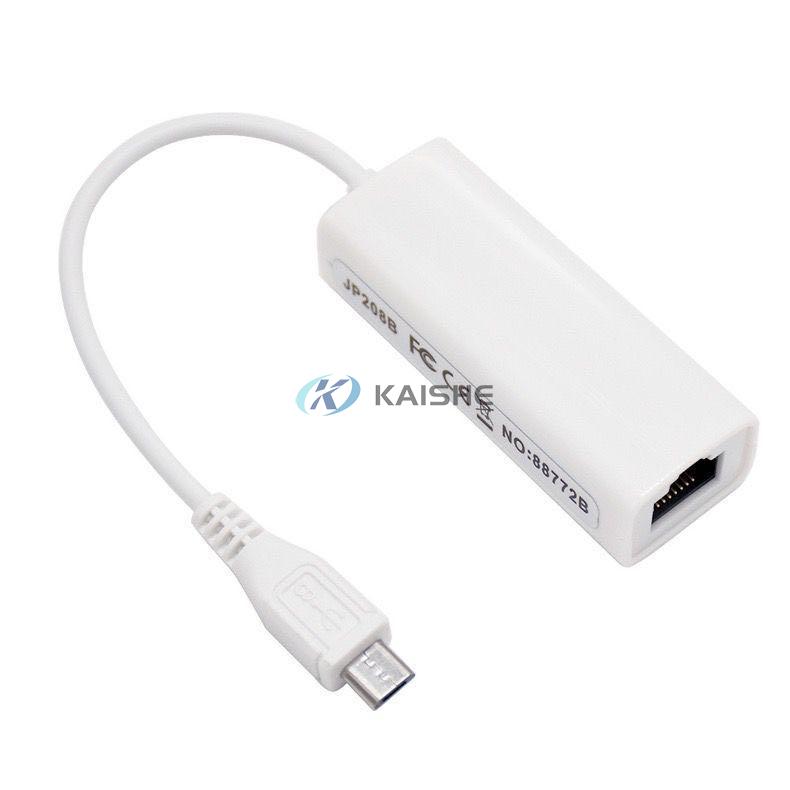 Micro USB to RJ45 Ethernet Adapter 
