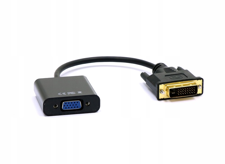 Active  DVI-D 24+1 to VGA Male to Female Adapter