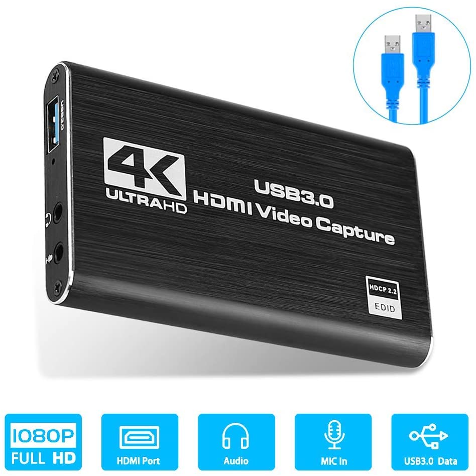 4K HDMI to USB 3.0 HD Video Audio Capture 