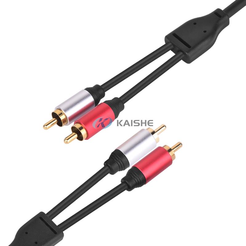 2RCA Male to 2RCA Male Stereo Audio Cable