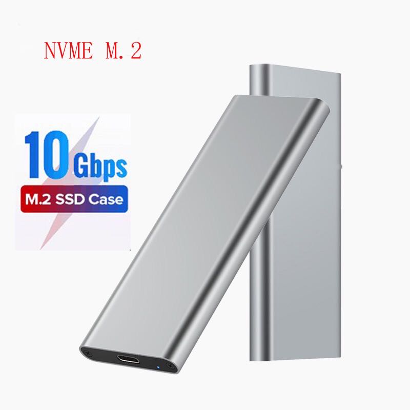 NGFF/M.2 SSD to USB3.1 Type-C Enclosure, Aluminum External SSD Reader Adapter Enclosure