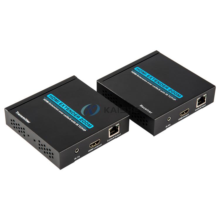 1080p HDMI Extender over Single cat5e Cat6 with Loopout+IR