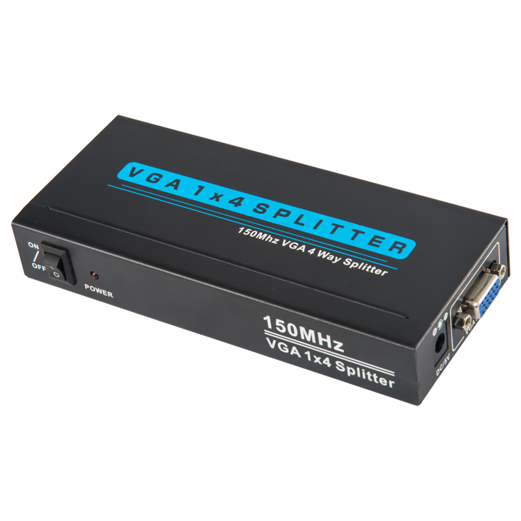 full HD 1080p 150MHz VGA 1x4 Splitter 1in 4 Out