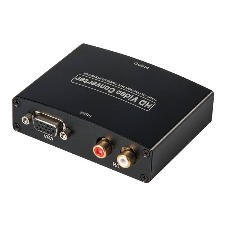 VGA+R/L Audio TO HDMI Converter