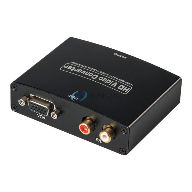 VGA+R/L Audio TO HDMI Converter