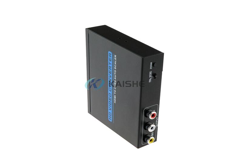 HDMI to CVBS Signal Converter with ZOOM