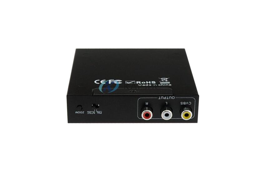 HDMI to CVBS Signal Converter with ZOOM