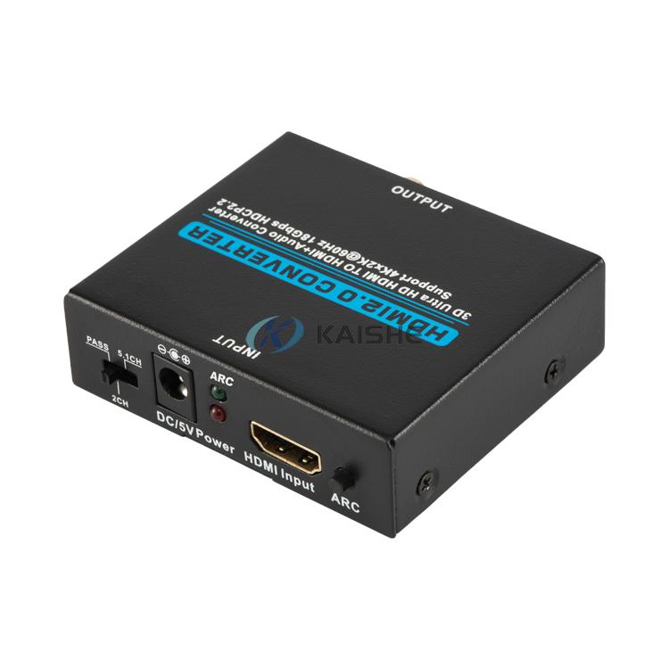 3D Ultra HD 4Kx2K@60Hz HDMI Audio Extractor