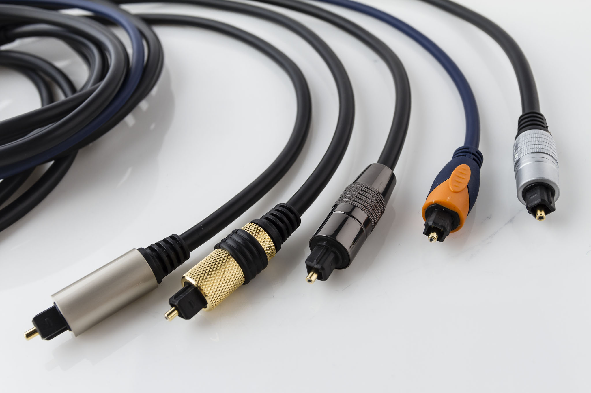 Metal Digital Optical Toslink  Audio Cable