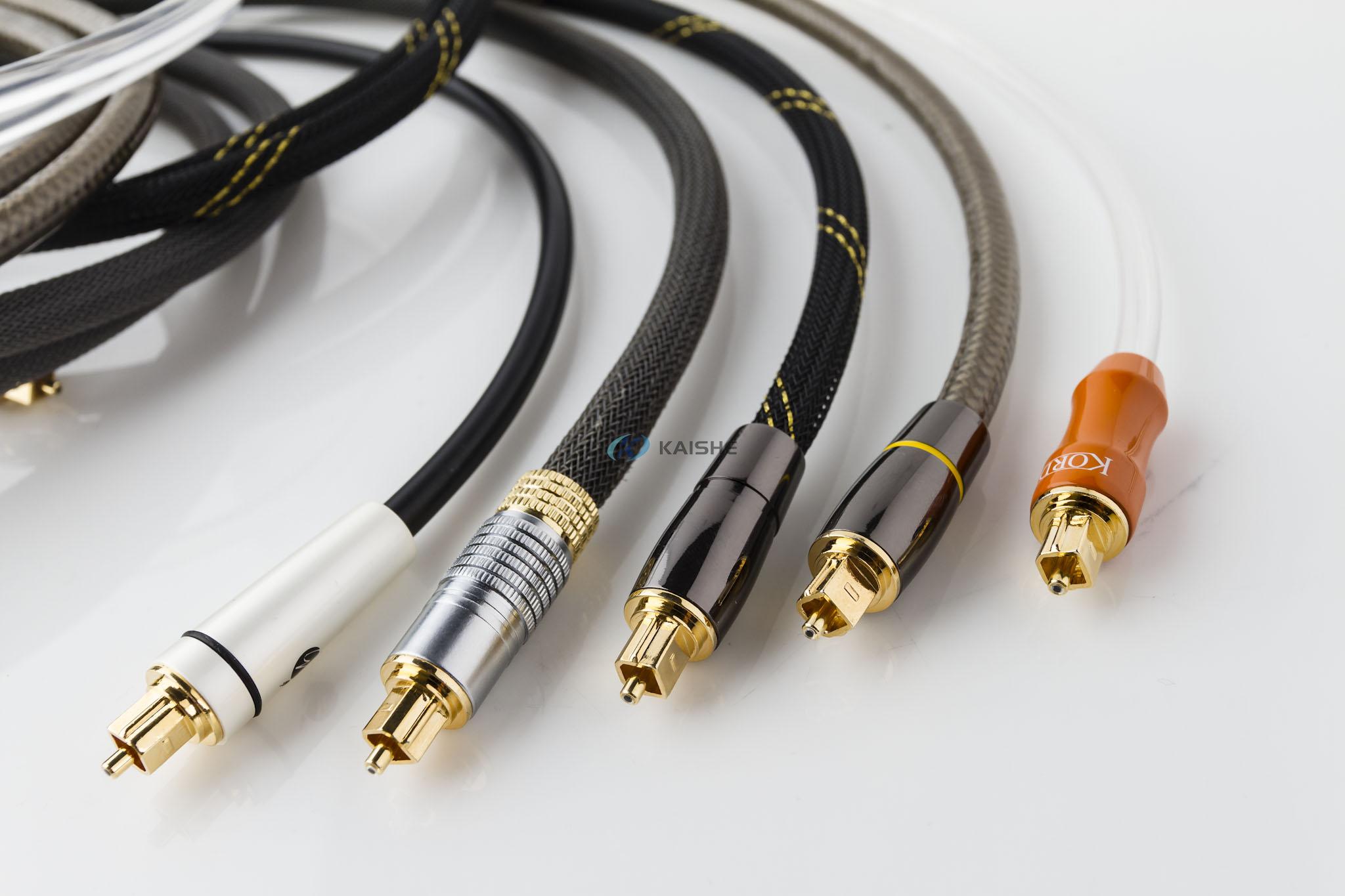 Metal Digital Optical Toslink  Audio Cable