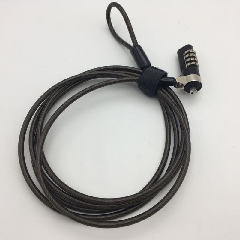 6ft 4 Digit Pass Word  Combination Security Lock Cable 