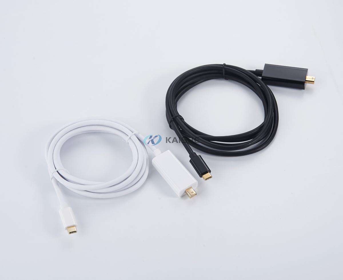USB C to Mini DisplayPort Cable Supporting 4K 60Hz 6 Feet 