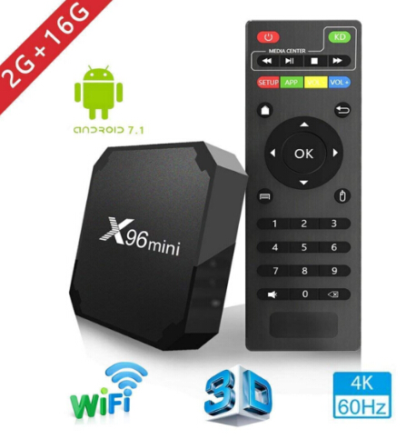 X96 Mini Streaming Media Player Android 9.0 / 4K TV Box 