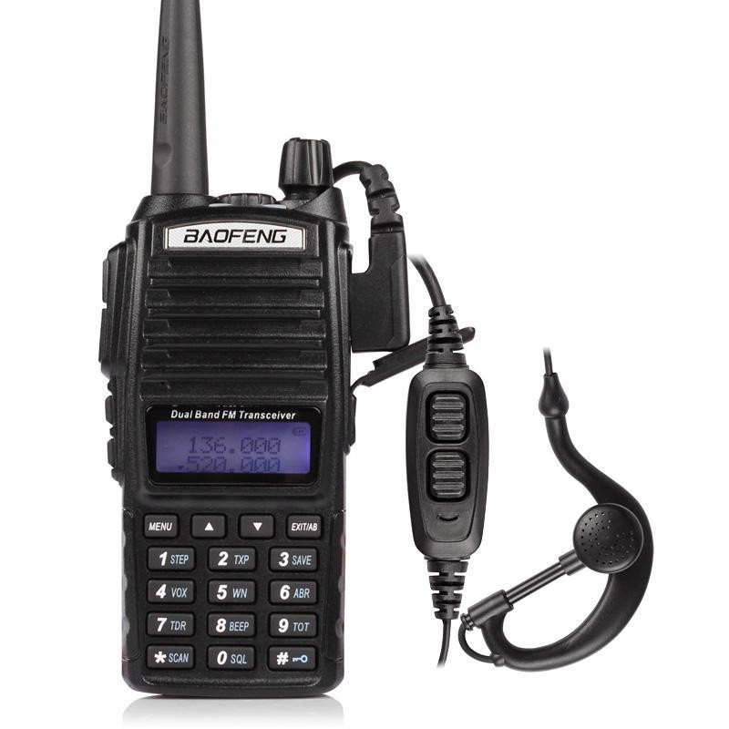 BaoFeng UV-82 High Power Dual Band Radio: 136-174mhz (VHF) 400-520mhz (UHF) Amateur (Ham) Portable Two-Way