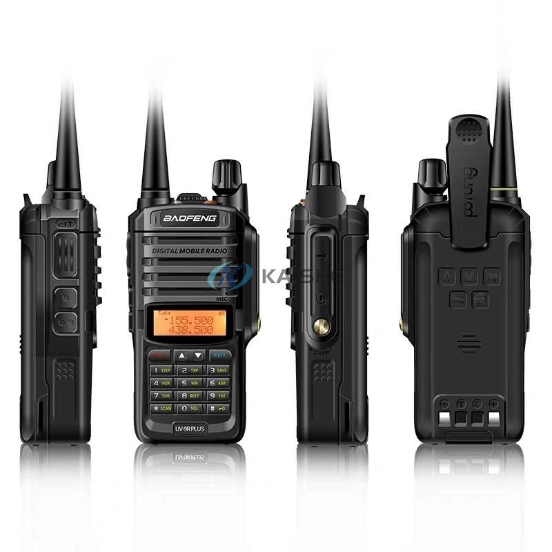 Baofeng Uv-9r Plus 8Watts Walkie Talkie Bf-uv9r Plus Ip67 Waterproof Uhf/VHF Dual Band Radio 8W